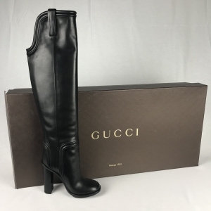 Gucci Overknee Laarzen Zwart - La Garderobe | Second hand